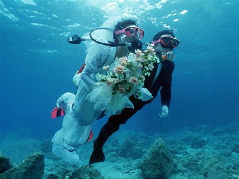 Guinness World Record Wedding Underwater Guiness Record