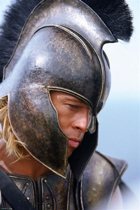 Sold Price Brad Pitt Achilles Hero Helmet From Troy July 5 0116