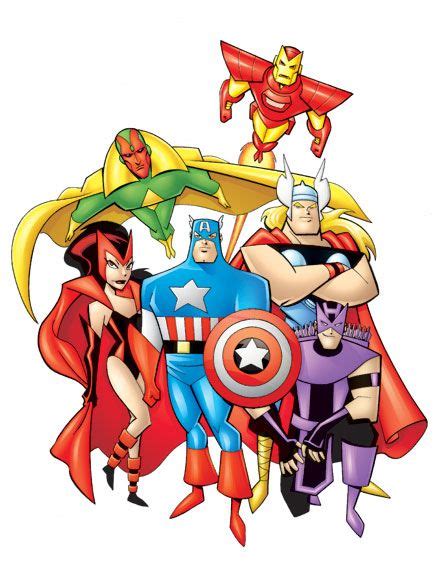The Avengers By Bruce Timm Avengers Art Bruce Timm Marvel Superheroes