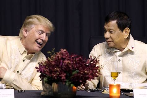 President rodrigo duterte on monday assured the public that the philippines could defeat the threat posed by hinahanap ko gusto ko sampalin ang gago, duterte said, adding filipino doctors and. Why is Duterte so friendly with Trump? They both hate ...