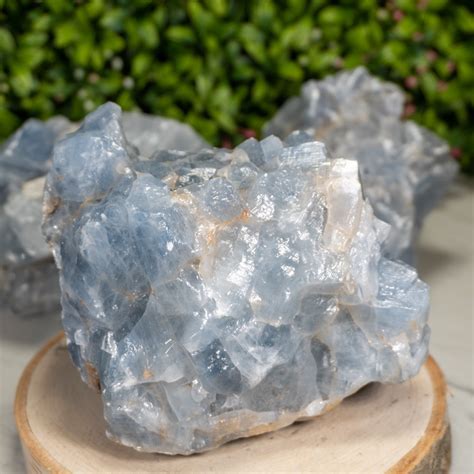 Medium Raw Blue Calcite The Crystal Council