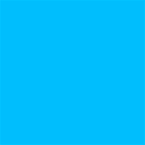 3600x3600 Deep Sky Blue Solid Color Background