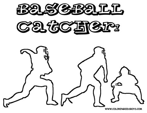 By best coloring pagesoctober 24th 2016. Bodacious Baseball Coloring Pages | Baseball | Free Printables