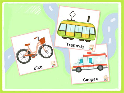 Printable Flashcards For Kids Transport Amax Kids