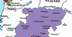 Viseu Mapa da Cidade | Mapa Regional da Região de Portugal Brasil