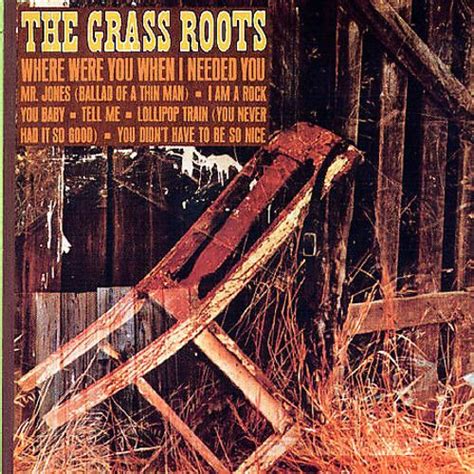 Also, i have in my mind that after a few decades, in international english you. Where Were You When I Needed You - The Grass Roots | Songs ...