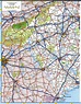 Map of North Carolina roads and highways.Free printable road map of ...