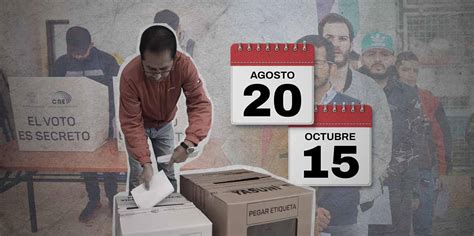 Elecciones Ecuador El Calendario Electoral En Su Semana Clave