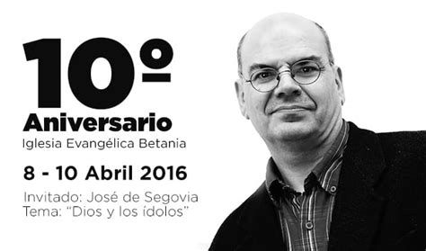 Cultos Especiales Con José De Segovia Para Celebrar Nuestro 10º