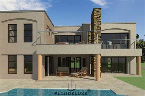 410sqm Double Story 4 Bedrooms Modern Home Design Home Designs