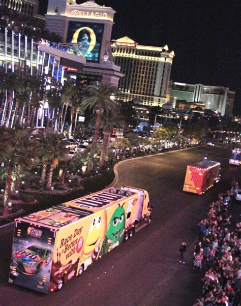 Series race for the first time on june 4. NASCAR Hauler Parade Canceled On Las Vegas Strip - Big ...