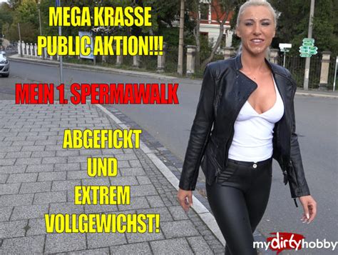 Daynia ⋆ Megakrasse Public Fick Aktion Mein 1 Spermawalk Mit Xxxl