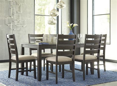 Dining Room Sets 6 Chairs Grey Marble Dining Table And 6 Chairs Set
