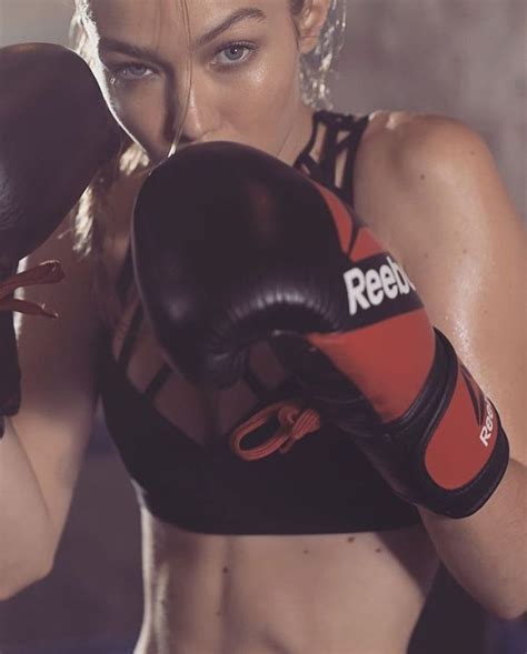 Pin By J S On Js33543 Gigi Hadid Reebok Boxing Girl Fitness Photoshoot