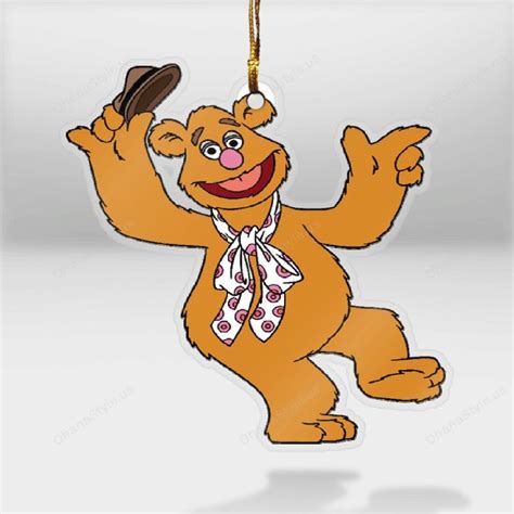 The Muppet Fozzie Bear Hanging Ornament Kybershop Fozzie Fozzie