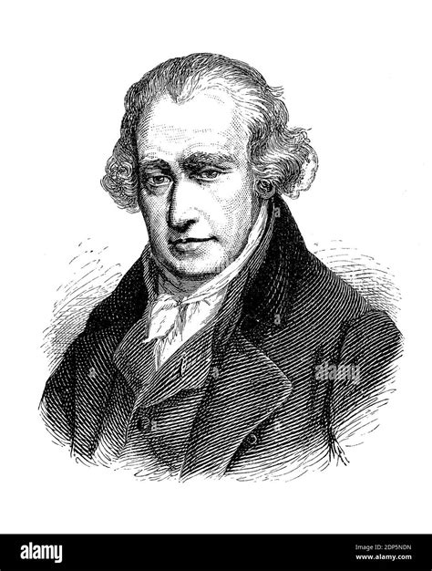 Portrait De James Watt 17361819 Inventeur écossais Ingénieur En