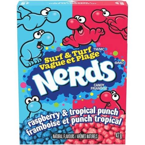 Nerds Raspberry And Tropical Punch 47 G The Candy Store