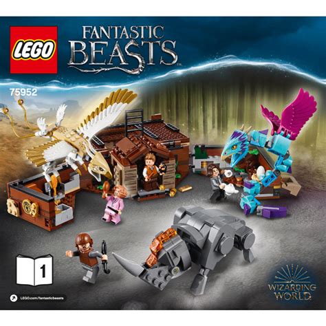 Lego Newts Case Of Magical Creatures 75952 Instructions Brick Owl