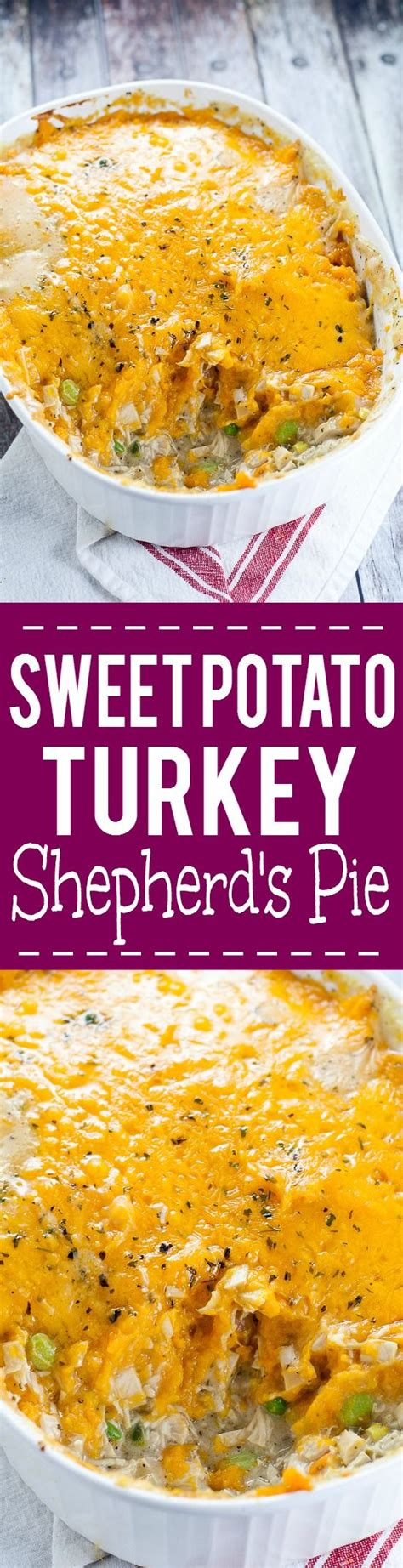 Cosy Sweet And Savory This Sweet Potato Turkey Shepherd S Pie Recipe