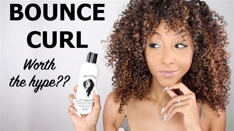 Bounce Curl Worth The Hype Curly Hair Product Review Tutorial Biancareneetoday Youtube