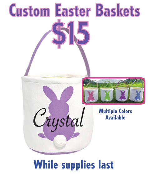 Custom Easter Baskets Brag Multiple Colors Supplies Crystals Crystal Crystals Minerals