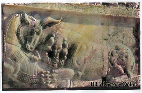 Persepolis Lion Bible History
