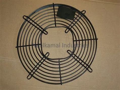 Neelkamal Industries Black Q Motor Fan Guard Size 8 Inch 10 Inch 12