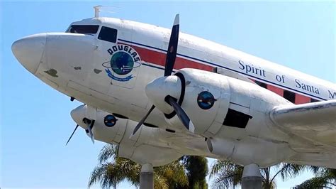 Douglas Dc 3 Santa Monica Airport Museum Of Flying 2013 Youtube