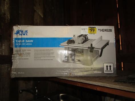 New Blue Hawk Table Saw Live And Online Auctions On