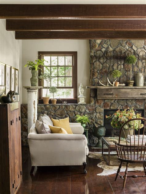 30 Rustic Farmhouse Living Room Paint Colors