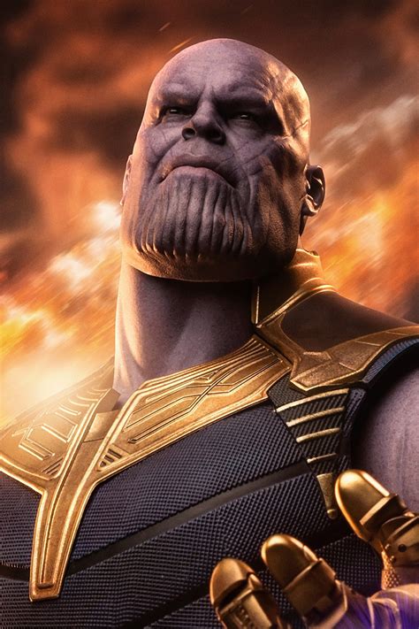 Thanos Phone Wallpapers Marvel Vingadores Cartazes De Filmes