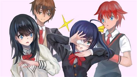 Papel De Parede Hd Para Desktop Anime Crossover Rikka Takanashi