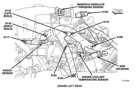 Knock Sensor Location: Engine Mechanical Problem 6 Cyl All ...