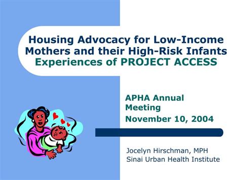 Ppt Housing Advocacy For Low Income Mothers And Their High Risk
