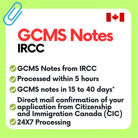 Gcms Notes From Ircc Apply Gcms Notes From Ircc Official Site