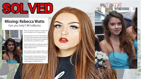 The Becky Watts Case Youtube