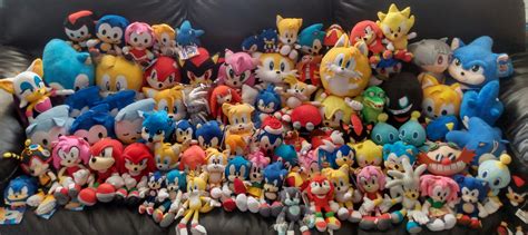 My Sonic Plush Collection So Far I Currently Have 83 Rsonicplushes