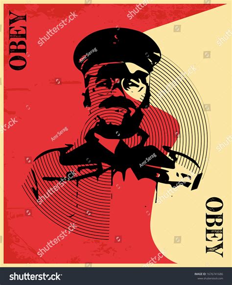 Vector Retro Soviet Revolution Propaganda Posters Stock Vector Royalty
