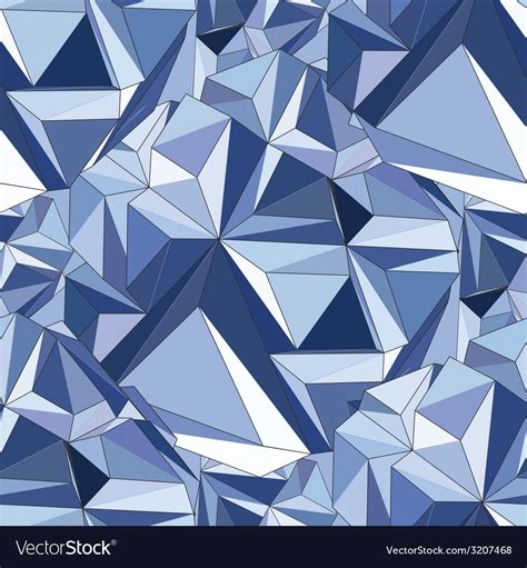 3d Geometric Crystal Printable Pattern
