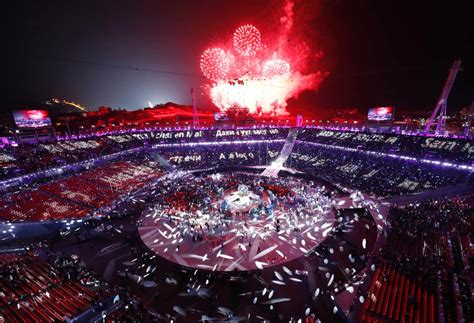 The ceremony takes place in tokyo's national . Winter Olympics Closing Ceremony Highlights - sprongo