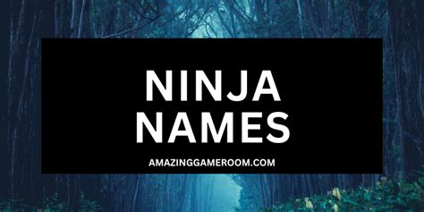 Best 250 Ninja Names With Meanings