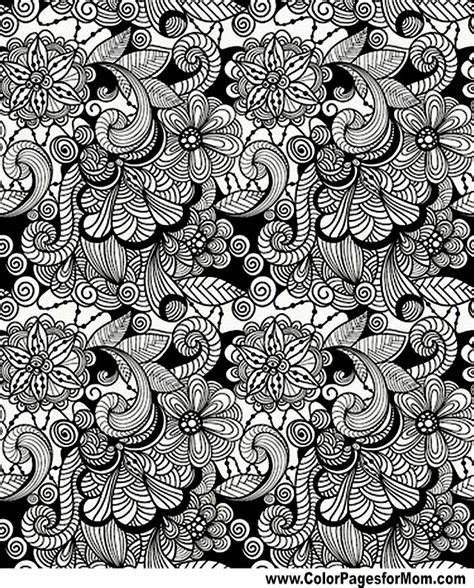 Advanced Coloring Pages Flower Coloring Page 46