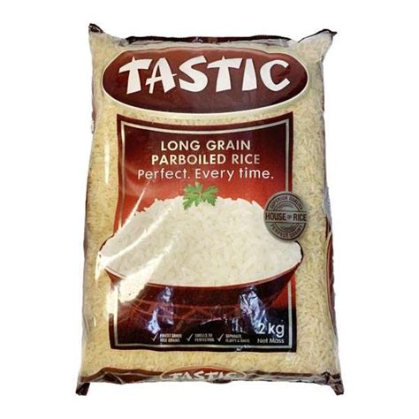 Tastic Long Grain Parboiled Rice 2kg Sedo Snax