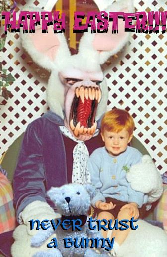 Happy Easter From Scary Bunny Easter