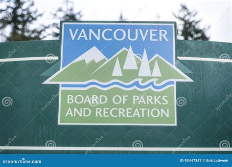 Vancouver Board Of Parks And Recreation Vancouver Canada April 12