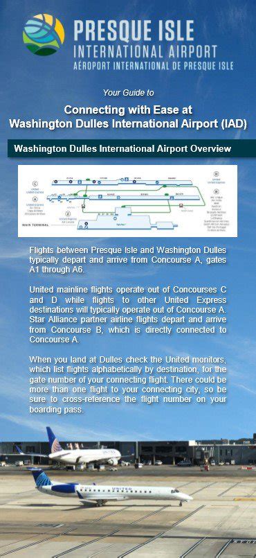 Cheap Flight Connecting At Dulles Fly Presqueisle