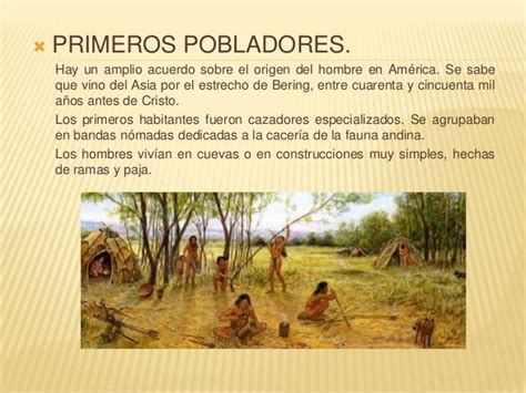 Como Llegaron Los Primeros Pobladores A America Luego A Ecuador