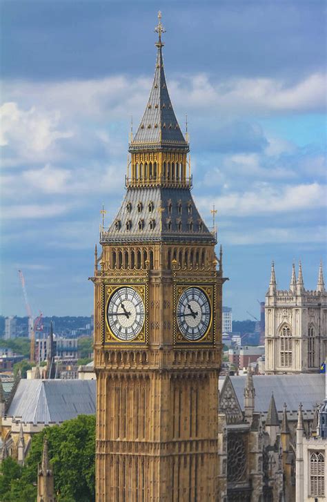The Big Ben Clock Tower In London Uk Photograph By Petr Kovalenkov