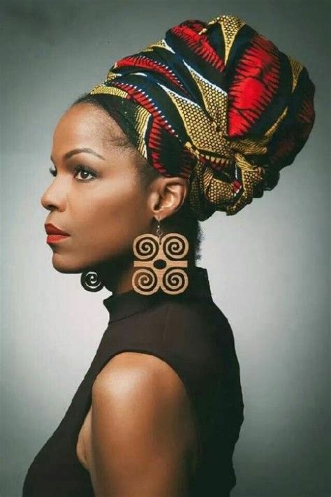 Gorgeous Head Wraps Styles For Natural Hair New Natural Hairstyles