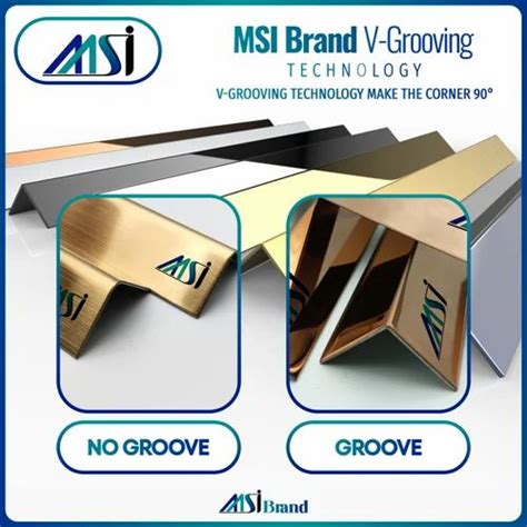 Msi 304 Stainless Steel L Profile Patti For Construction At Rs 35feet Ss Decorative